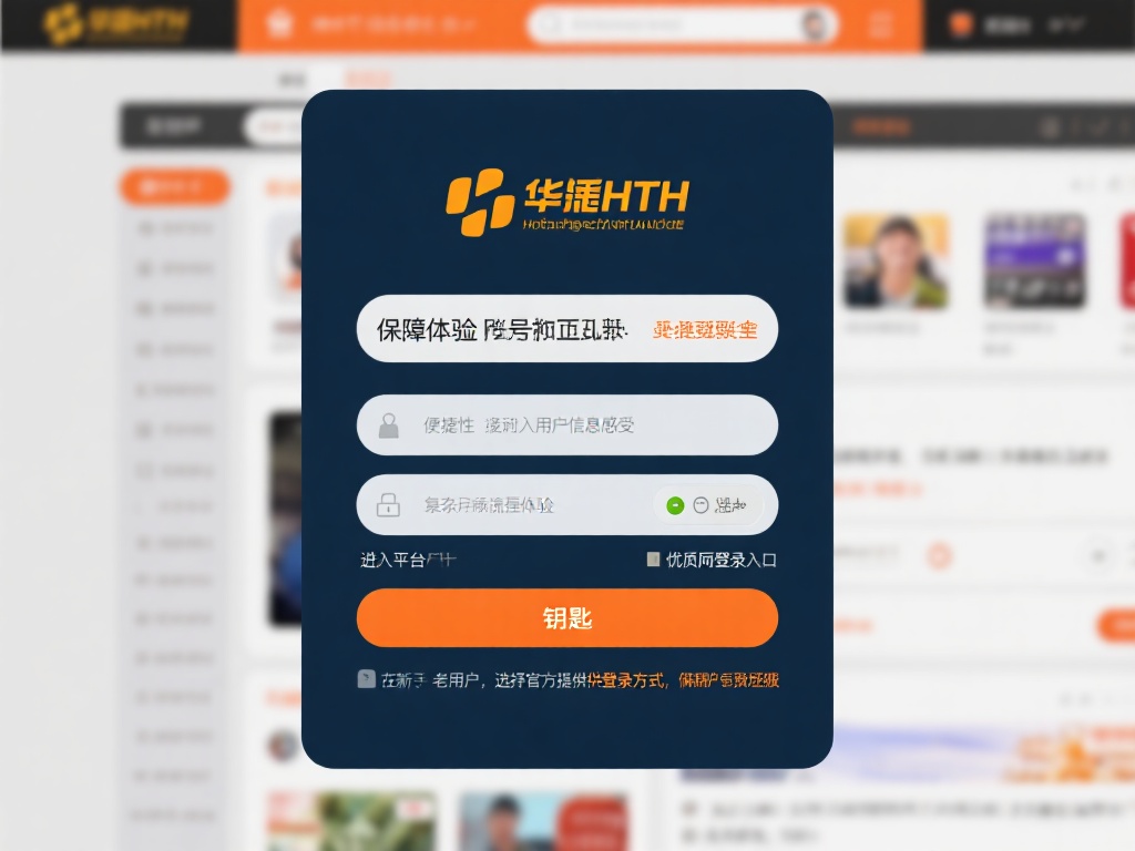 华体会hth网页登录 (华体会hth网页登录,畅享极致体育娱乐体验!) 一个优质的登录入口不仅仅是进入平台的“钥匙”,更是